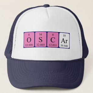 Oscar periodic table name hat
