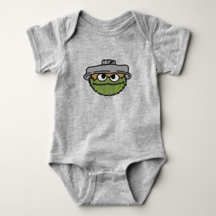 Oscar the Grouch 80's Throwback 2 Baby Bodysuit
