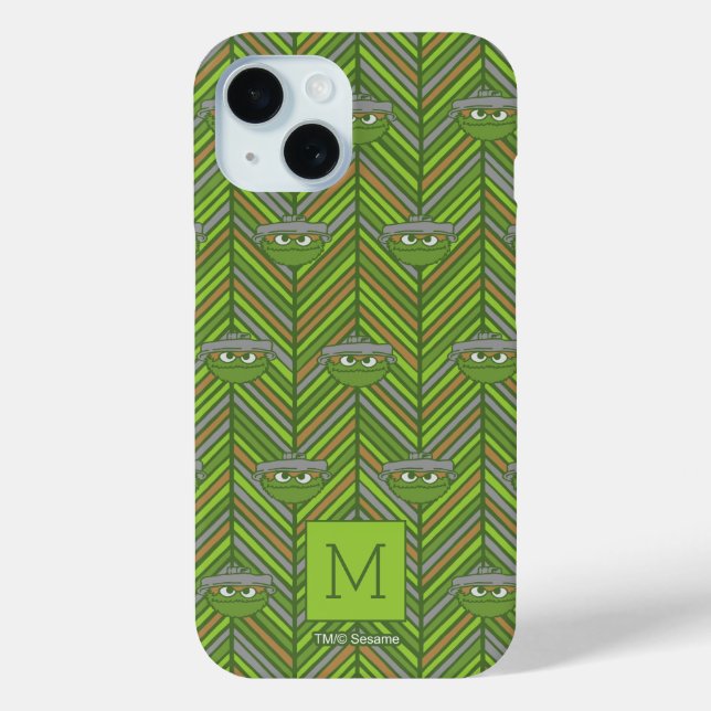 Oscar the Grouch | 80's Throwback Pattern Case-Mate iPhone Case (Back)