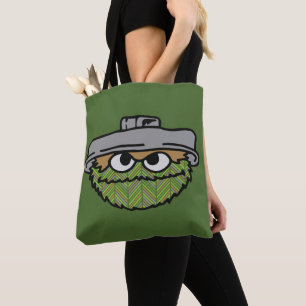 Oscar the Grouch   80's Throwback Tote Bag