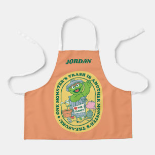 Oscar the Grouch      Add Your Name Apron