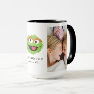Oscar the Grouch Best Dad - Photo Mug