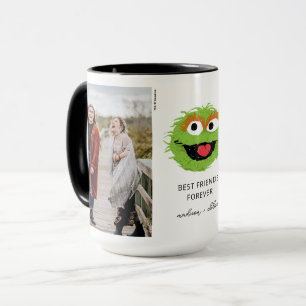 Oscar the Grouch Best Friends - Photo Mug