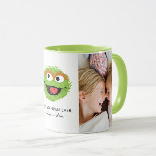 Oscar the Grouch   Best Grandma - Photo Mug