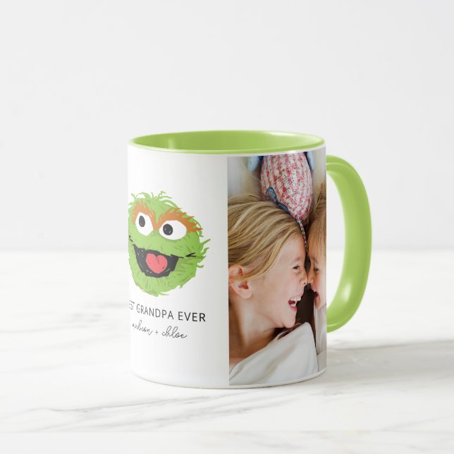 Oscar the Grouch | Best Grandpa - Photo Mug (Front Right)