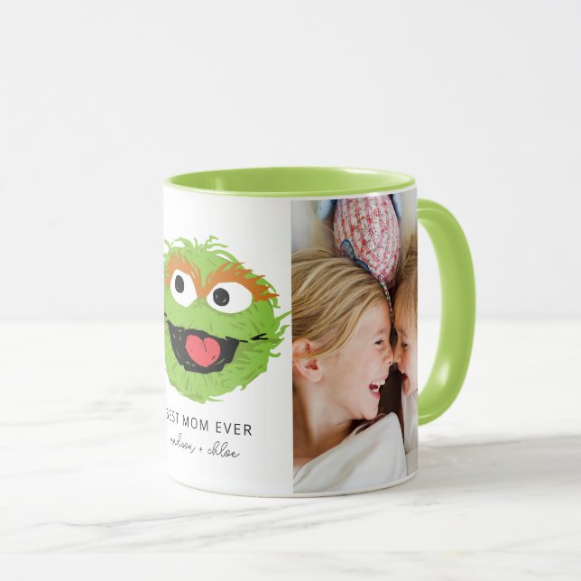 Oscar the Grouch | Best Mum - Photo Mug (Front Right)