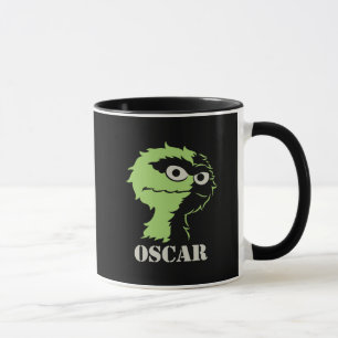 Oscar the Grouch Half Mug