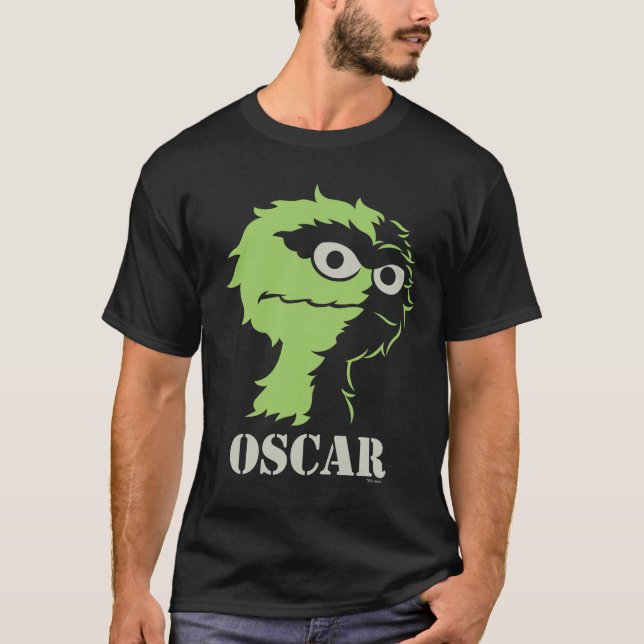 Oscar the Grouch Half T-Shirt (Front)