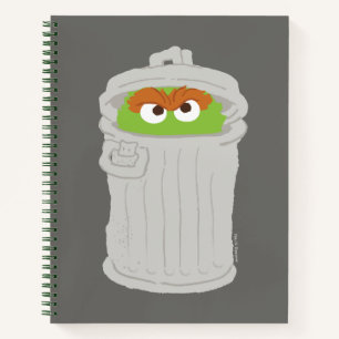 Oscar the Grouch & His Trash Can Notebook