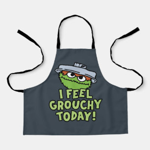 Oscar the Grouch I Feel Grouchy Today! Apron
