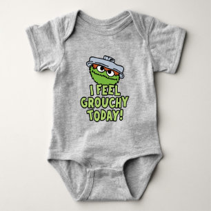 Oscar the Grouch I Feel Grouchy Today! Baby Bodysuit