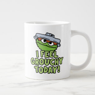 Oscar the Grouch I Feel Grouchy Today! Large Coffee Mug