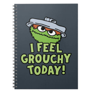 Oscar the Grouch   I Feel Grouchy Today! Notebook