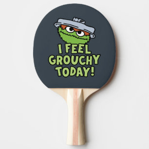 Oscar the Grouch I Feel Grouchy Today! Ping Pong Paddle