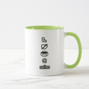 Oscar the Grouch Icons Mug