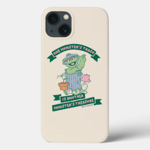 Oscar the Grouch Monster Treasure Graphic iPhone 13 Case