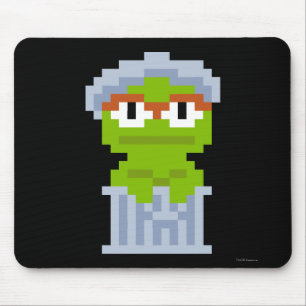 Oscar the Grouch Pixel Art Mouse Mat