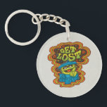 Oscar the Grouch | Psychedelic Key Ring<br><div class="desc">This psychedelic graphic features Oscar the Grouch and the saying,  "Get Lost" in a groovy design.   Not a toy.  © 2021 Sesame Workshop. www.sesamestreet.org</div>