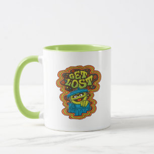 Oscar the Grouch Psychedelic Mug