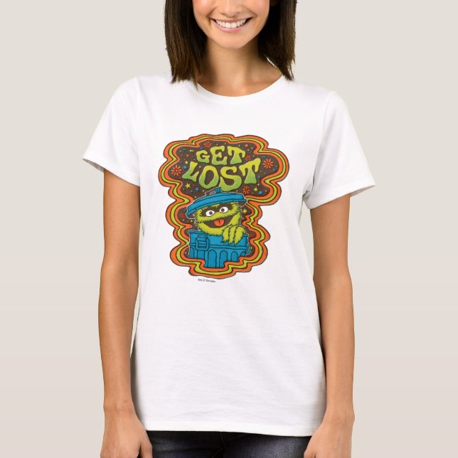 Oscar the Grouch | Psychedelic T-Shirt (Front)