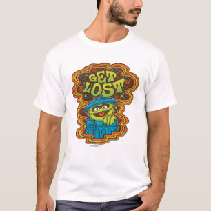 Oscar the Grouch Psychedelic T-Shirt
