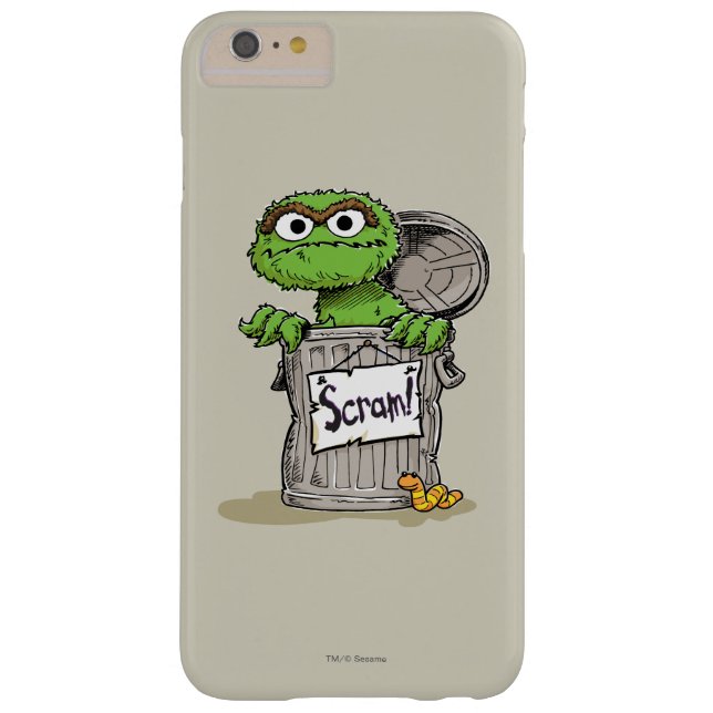 Oscar the Grouch Scram Case-Mate iPhone Case (Back)