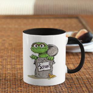 Oscar the Grouch Scram Mug