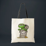 Oscar the Grouch Scram Tote Bag<br><div class="desc">Oscar the Grouch wants everyone to scram!        This item is recommended for ages 13 . ©  2014 Sesame Workshop. www.sesamestreet.org</div>
