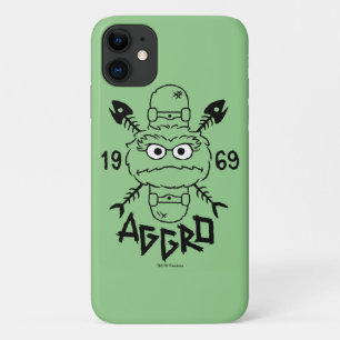 Oscar the Grouch Skate Logo - Aggro 1969 iPhone 11 Case