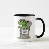 Oscar the Grouch | Stay On Mute Mug