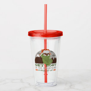 Oscar The Grouch   The Great Outdoors Acrylic Tumbler
