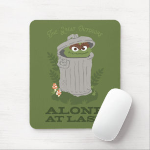 Oscar The Grouch The Great Outdoors Mouse Mat