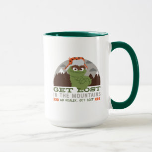 Oscar The Grouch The Great Outdoors Mug
