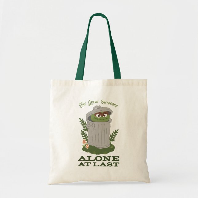 Oscar The Grouch | The Great Outdoors Tote Bag (Front)