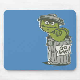 Oscar the Grouch Vintage 2 Mouse Mat