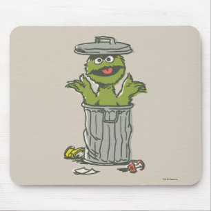 Oscar the Grouch Vintage Mouse Mat