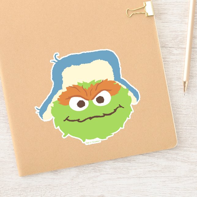Oscar the Grouch Woodland Face (Notebook)