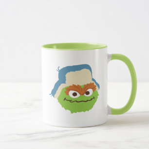Oscar the Grouch Woodland Face Mug