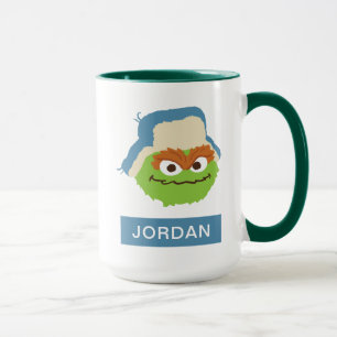 Oscar the Grouch Woodland Face Mug