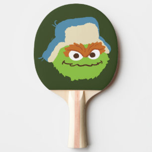 Oscar the Grouch Woodland Face Ping Pong Paddle