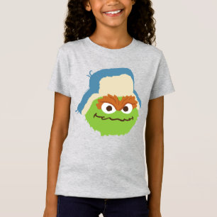 Oscar the Grouch Woodland Face T-Shirt