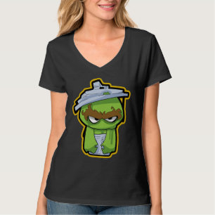 Oscar the Grouch Zombie T-Shirt