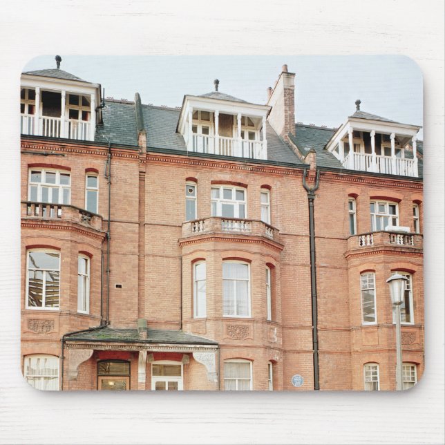 Oscar Wilde's house in Tite Street, Chelsea Mouse Mat (Front)