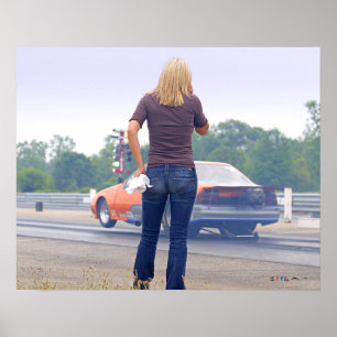 Osceola Dragway Photography Poster
