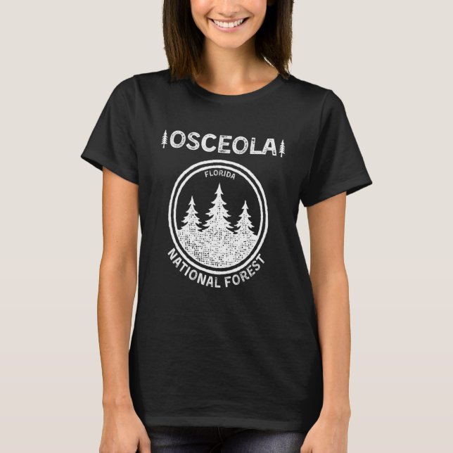 Osceola Florida National Forest T-Shirt (Front)