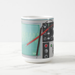 Oscilloscope Coffee Mug