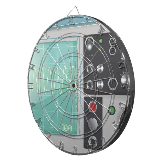 Oscilloscope Dartboard (Front Right)