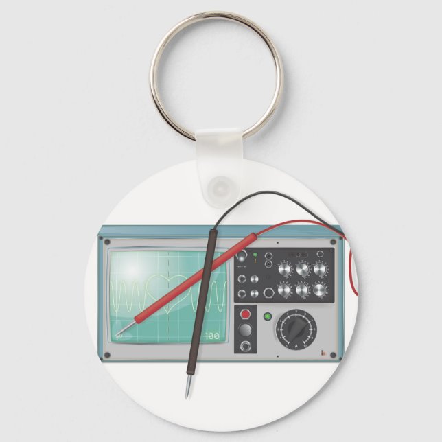 oscilloscope key ring (Front)