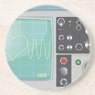 Oscilloscope Love Coaster