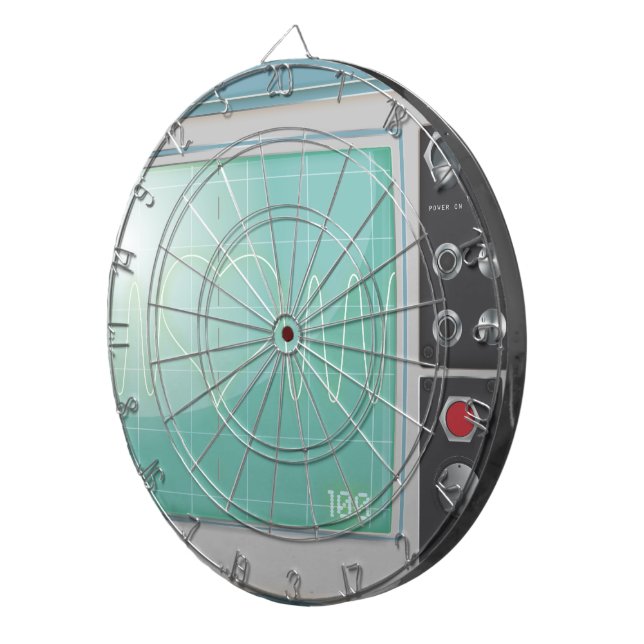 Oscilloscope Love Dartboard (Front Right)